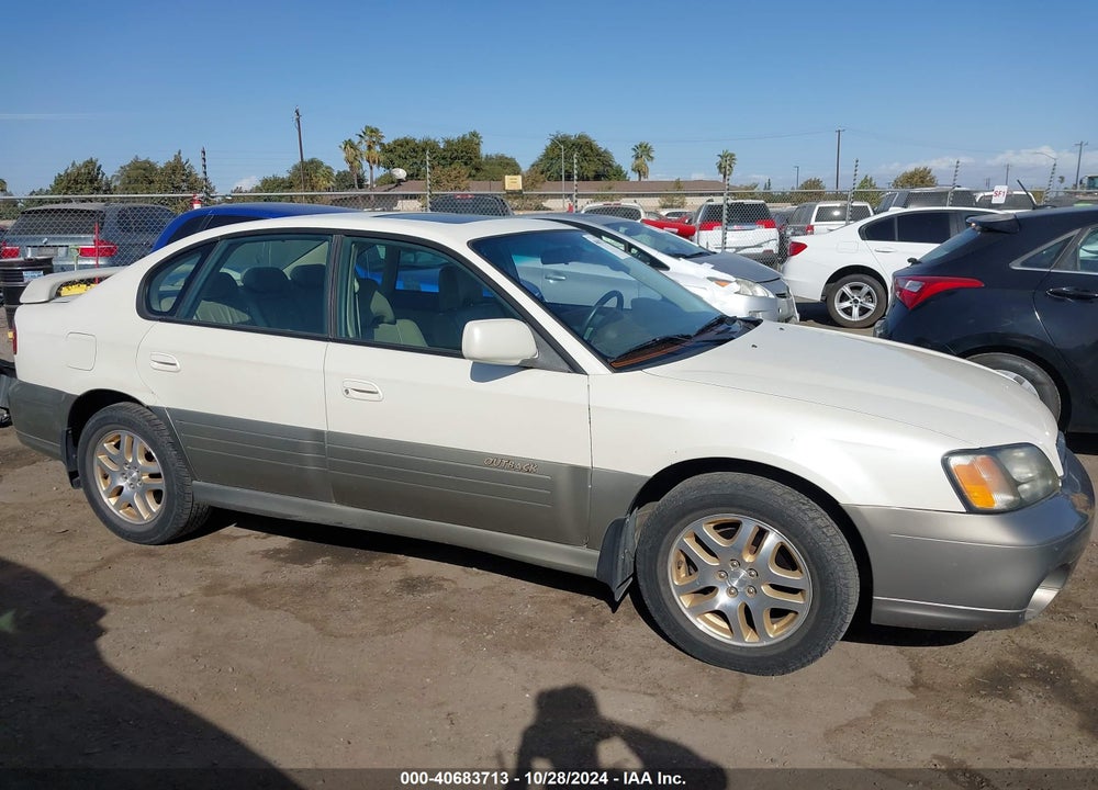 2002 SUBARU OUTBACK LIMITED VIN: 4S3BE686227205500