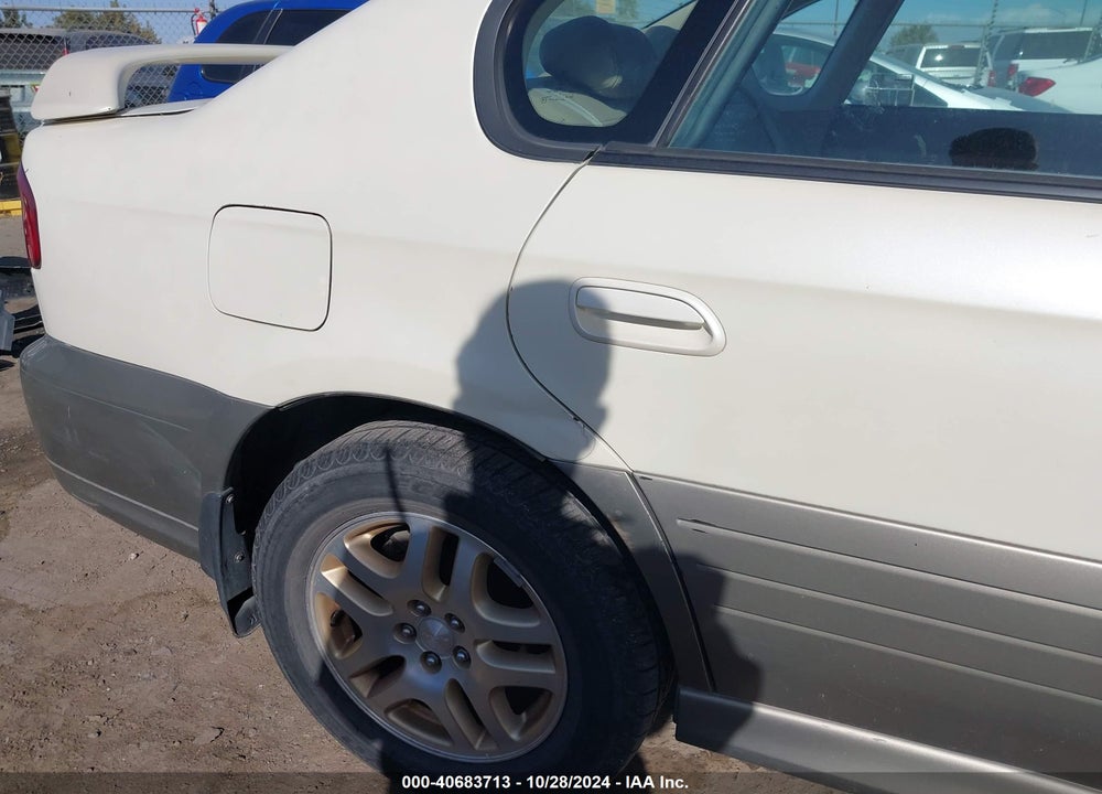 2002 SUBARU OUTBACK LIMITED VIN: 4S3BE686227205500
