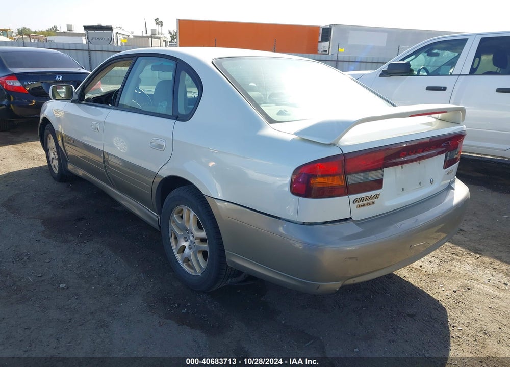 2002 SUBARU OUTBACK LIMITED VIN: 4S3BE686227205500