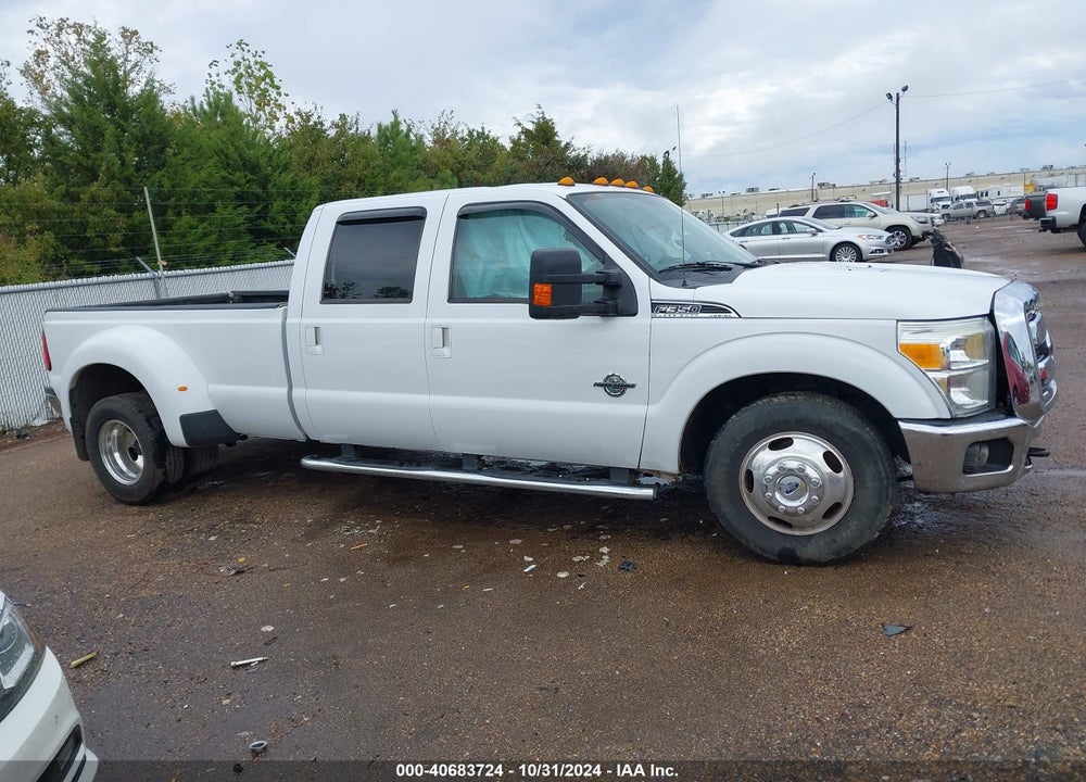 2013 FORD F-350 LARIAT VIN: 1FT8W3CT4DEA56833