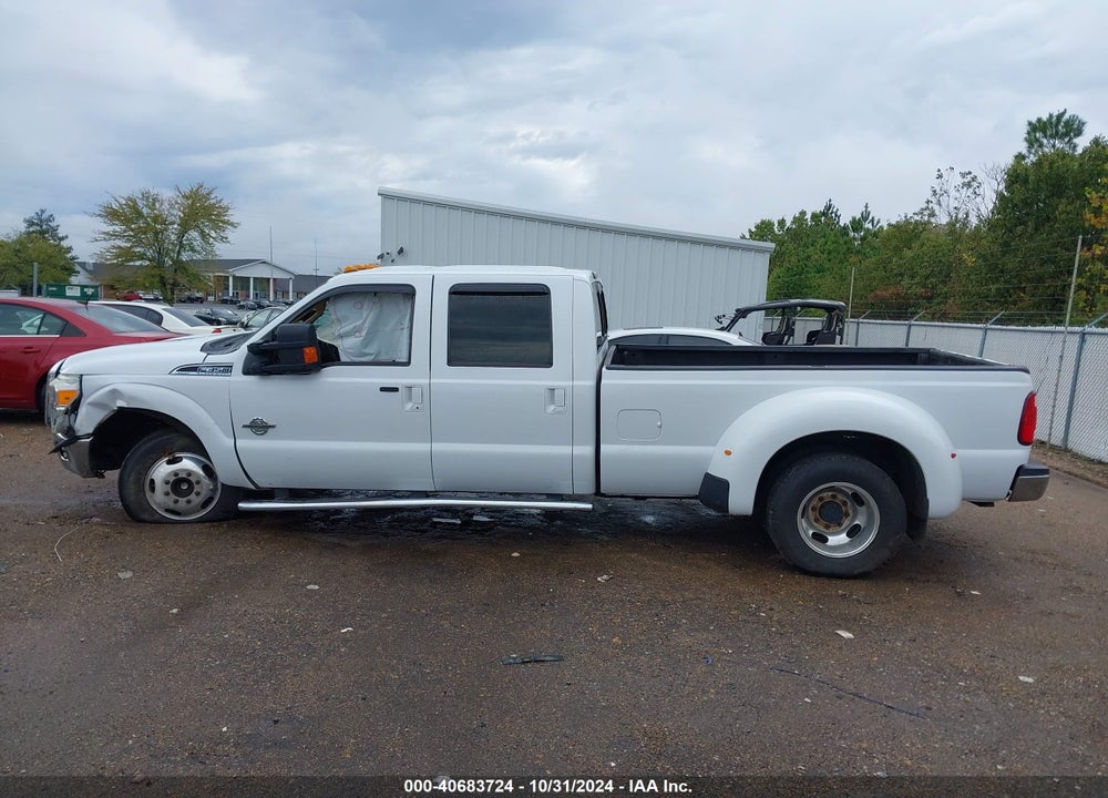 2013 FORD F-350 LARIAT VIN: 1FT8W3CT4DEA56833