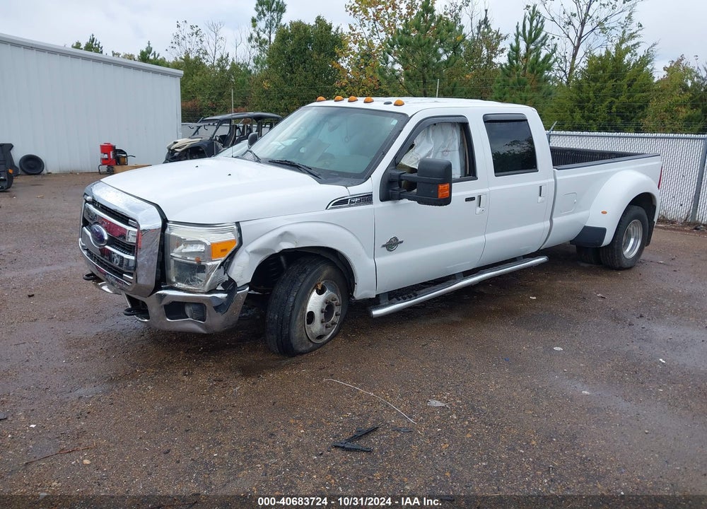 2013 FORD F-350 LARIAT VIN: 1FT8W3CT4DEA56833