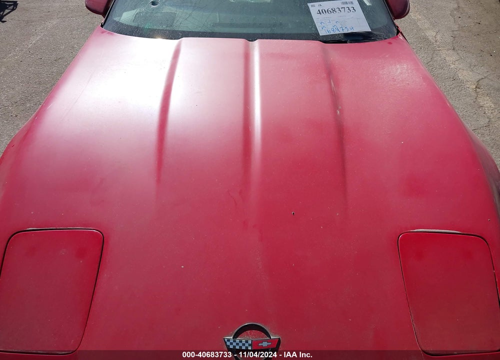 1984 CHEVROLET CORVETTE VIN: 1G1AY0781E5125097