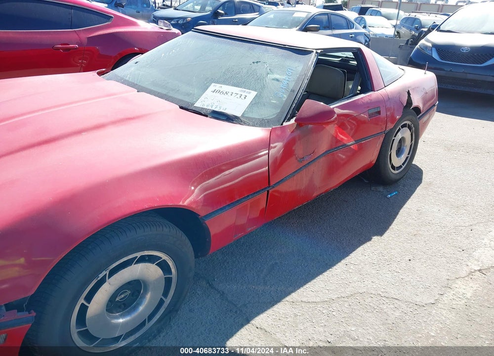1984 CHEVROLET CORVETTE VIN: 1G1AY0781E5125097