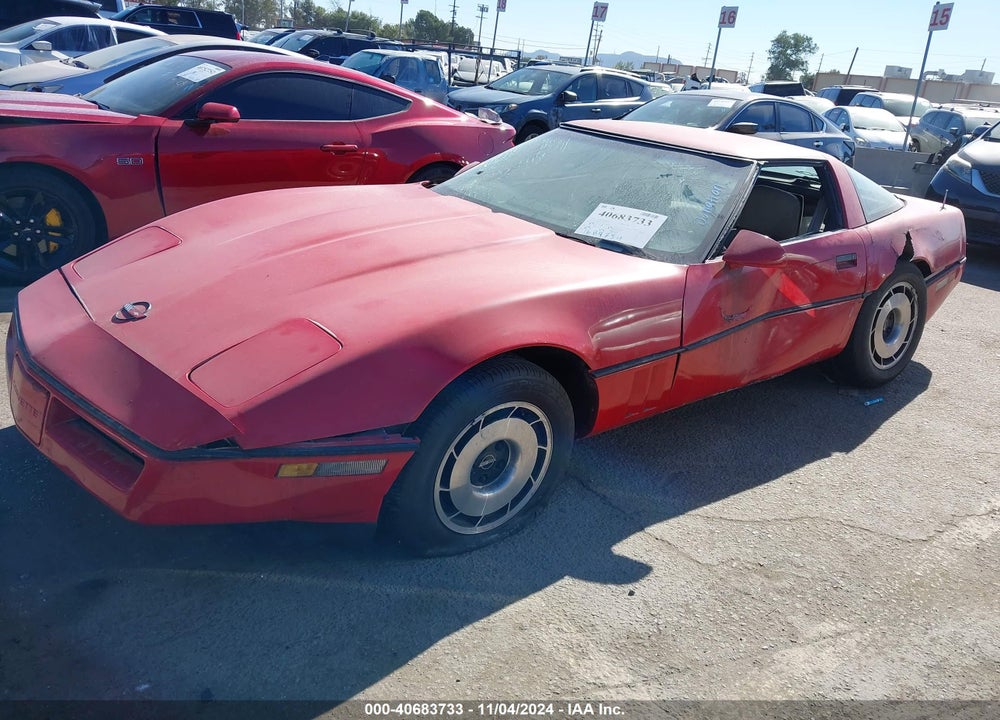 1984 CHEVROLET CORVETTE VIN: 1G1AY0781E5125097