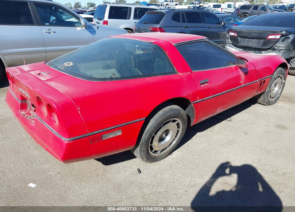 1984 CHEVROLET CORVETTE VIN: 1G1AY0781E5125097