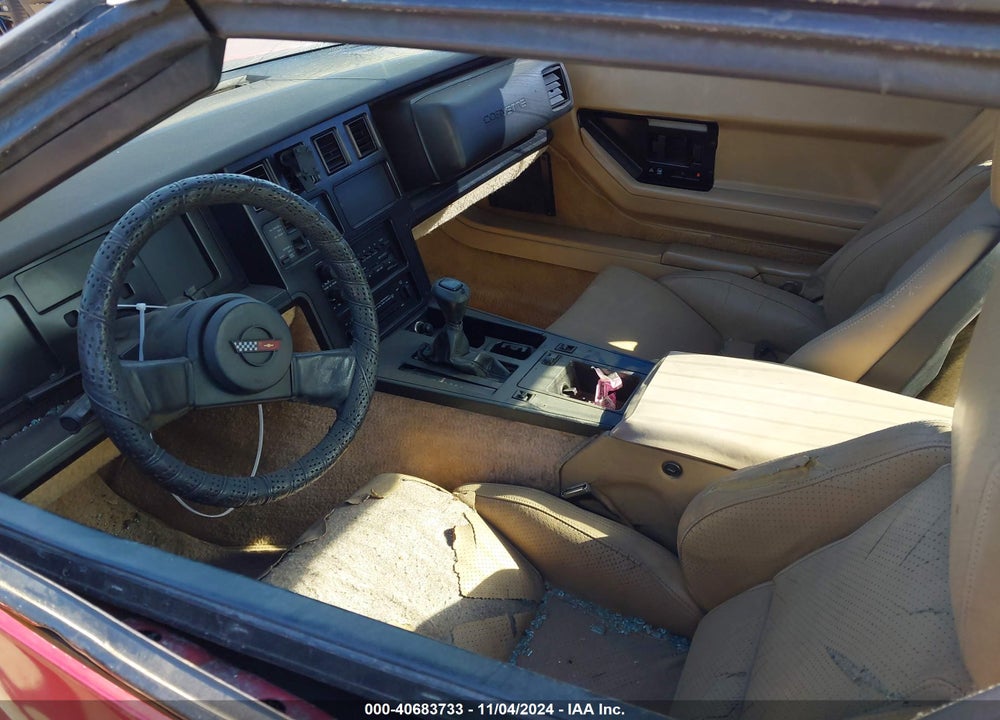 1984 CHEVROLET CORVETTE VIN: 1G1AY0781E5125097