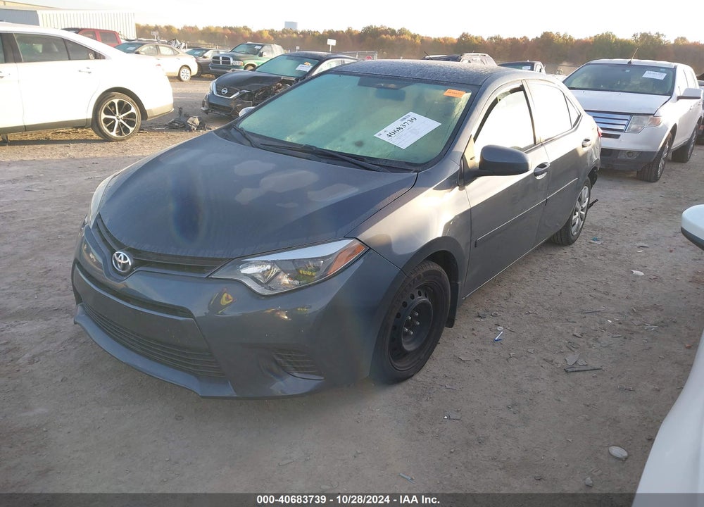2015 TOYOTA COROLLA LE VIN: 2T1BURHE4FC241740