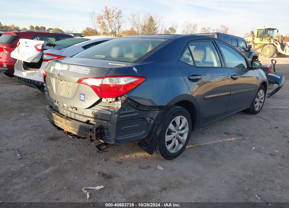 2015 TOYOTA COROLLA LE VIN: 2T1BURHE4FC241740