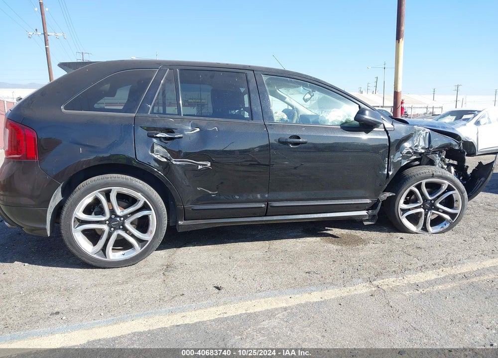 2013 FORD EDGE SPORT VIN: 2FMDK3AK1DBA77490
