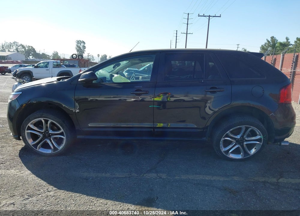 2013 FORD EDGE SPORT VIN: 2FMDK3AK1DBA77490