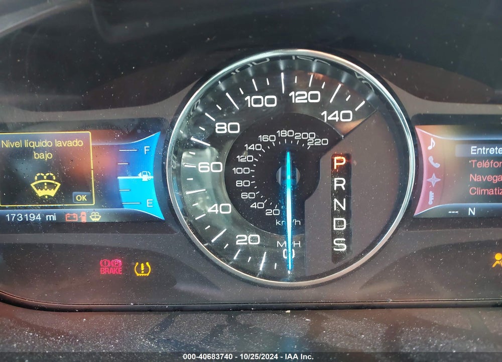 2013 FORD EDGE SPORT VIN: 2FMDK3AK1DBA77490