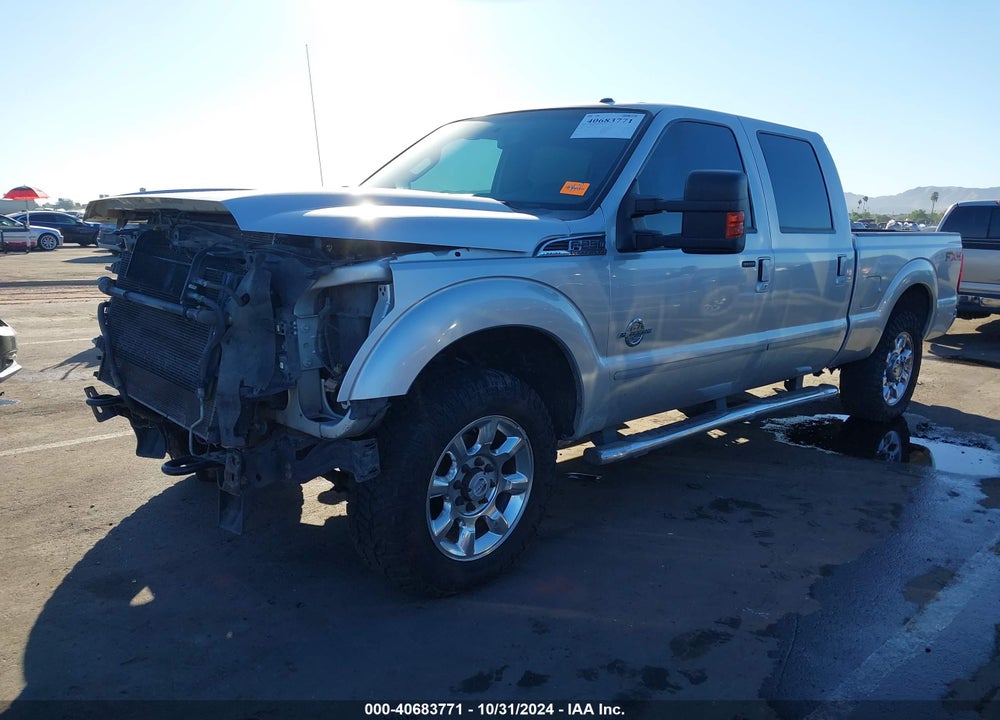 2011 FORD F-250 LARIAT VIN: 1FT7W2BT4BEA61924
