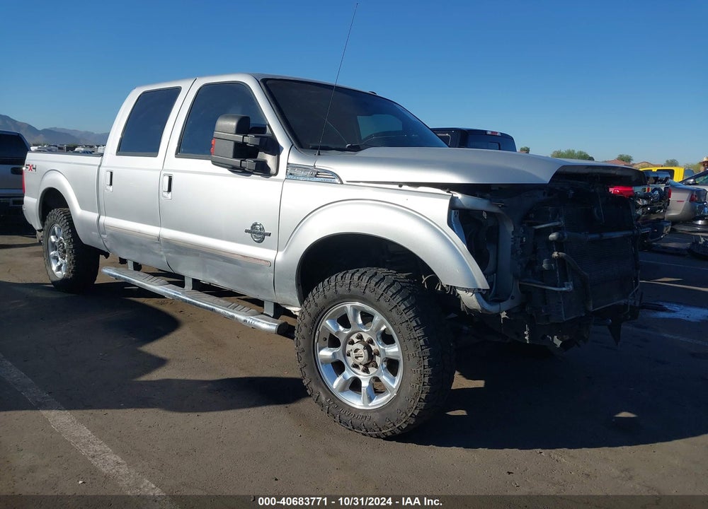 2011 FORD F-250 LARIAT VIN: 1FT7W2BT4BEA61924