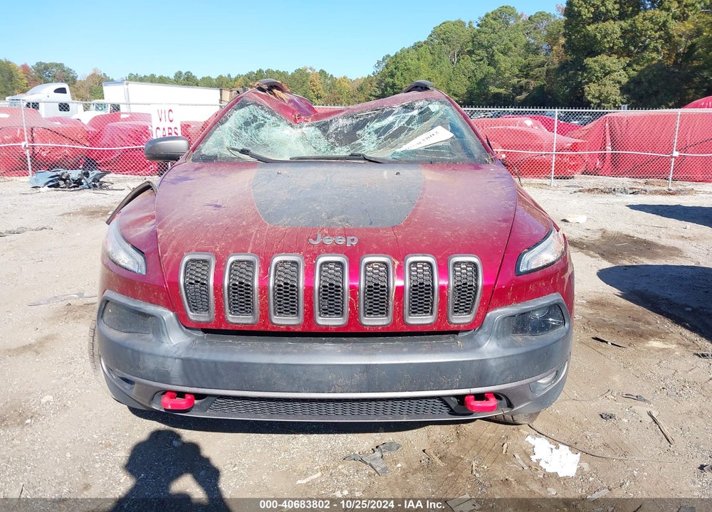 2015 JEEP CHEROKEE TRAILHAWK VIN: 1C4PJMBS0FW635288