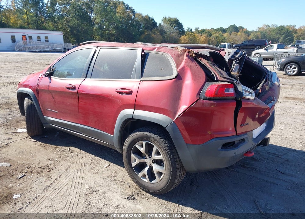 2015 JEEP CHEROKEE TRAILHAWK VIN: 1C4PJMBS0FW635288