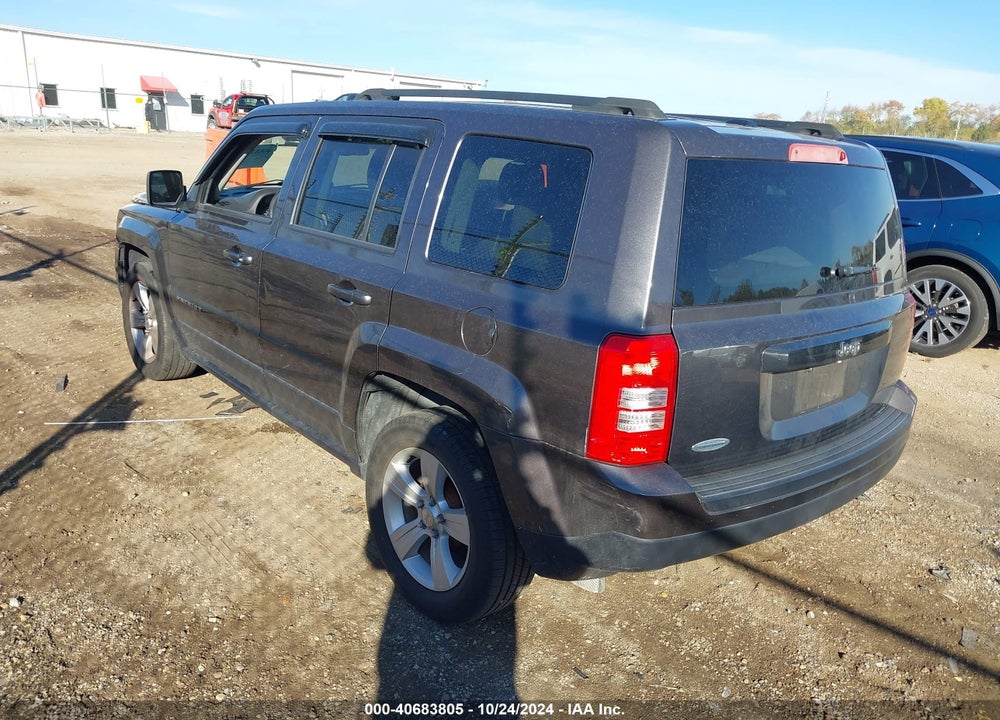 2015 JEEP PATRIOT LATITUDE VIN: 1C4NJPFA6FD156394