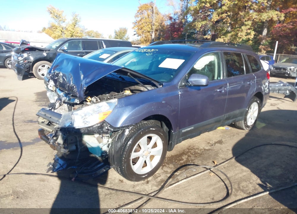 2013 SUBARU OUTBACK 2.5I PREMIUM VIN: 4S4BRBCCXD3274595