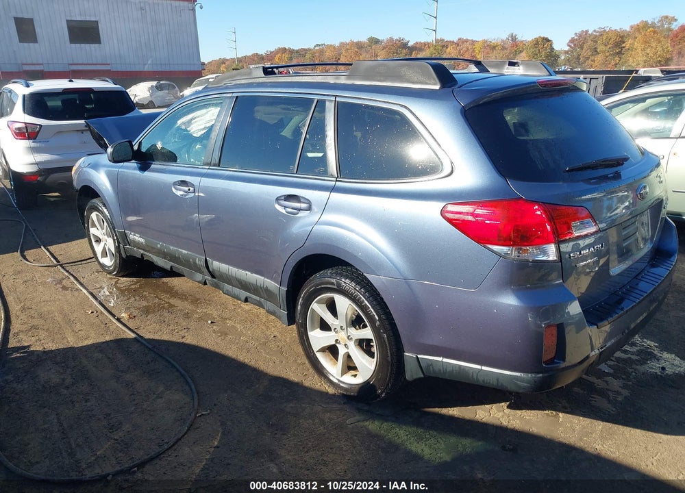 2013 SUBARU OUTBACK 2.5I PREMIUM VIN: 4S4BRBCCXD3274595