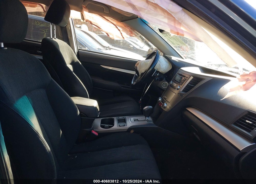 2013 SUBARU OUTBACK 2.5I PREMIUM VIN: 4S4BRBCCXD3274595