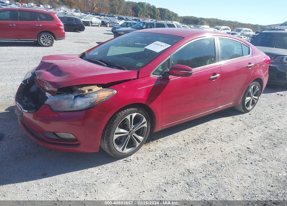 2016 KIA FORTE EX VIN: KNAFX4A83G5473709