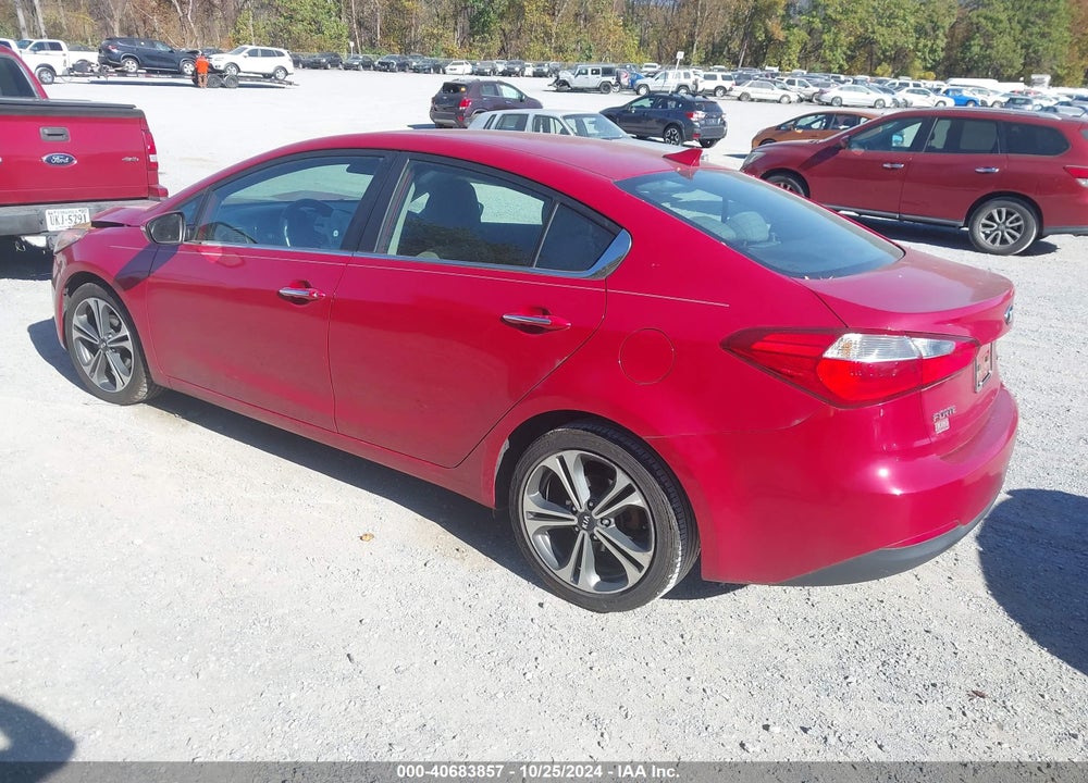 2016 KIA FORTE EX VIN: KNAFX4A83G5473709