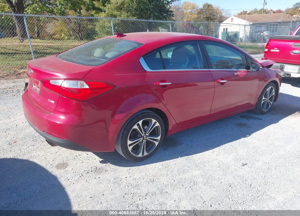 2016 KIA FORTE EX VIN: KNAFX4A83G5473709