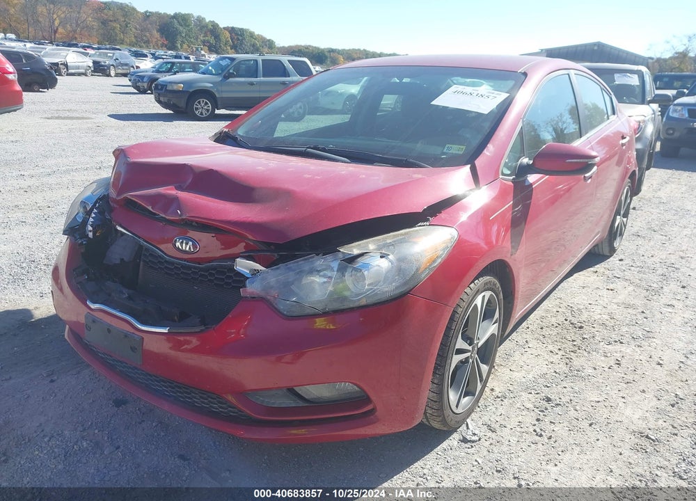 2016 KIA FORTE EX VIN: KNAFX4A83G5473709
