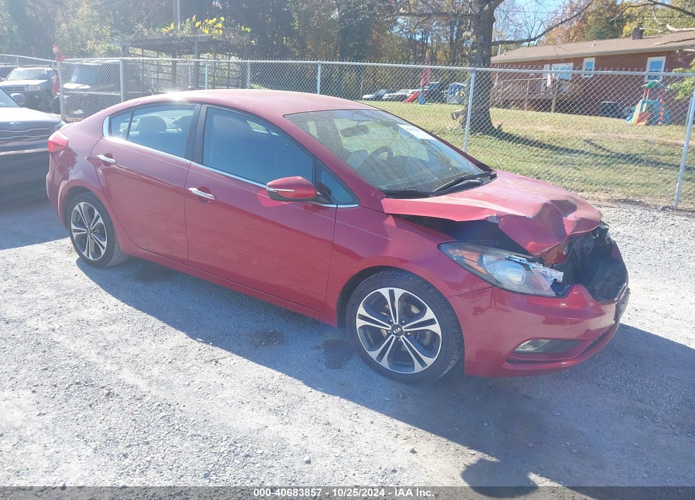 2016 KIA FORTE EX VIN: KNAFX4A83G5473709