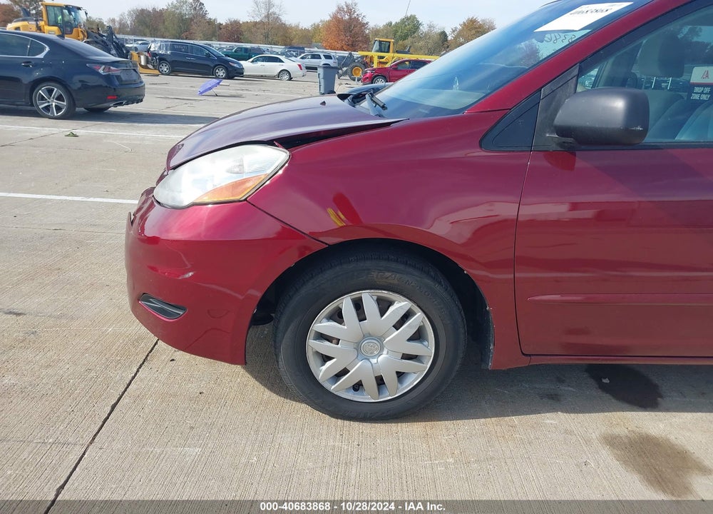2010 TOYOTA SIENNA LE VIN: 5TDKK4CCXAS342554