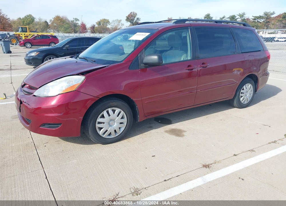2010 TOYOTA SIENNA LE VIN: 5TDKK4CCXAS342554
