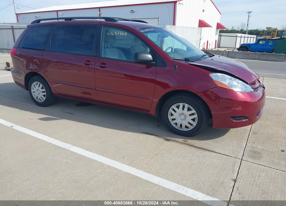 2010 TOYOTA SIENNA LE VIN: 5TDKK4CCXAS342554
