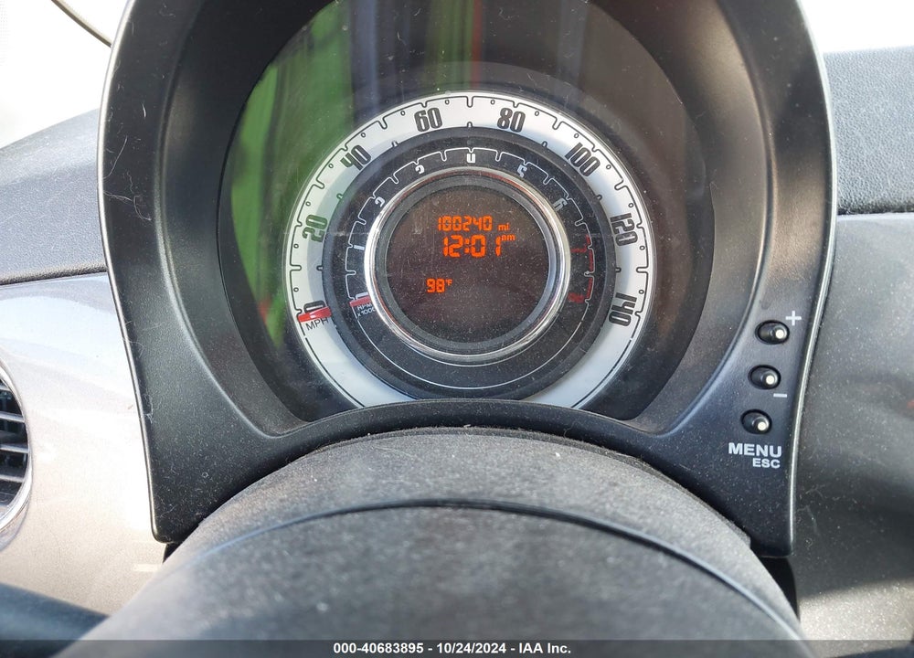 2012 FIAT 500 POP VIN: 3C3CFFAR5CT362249