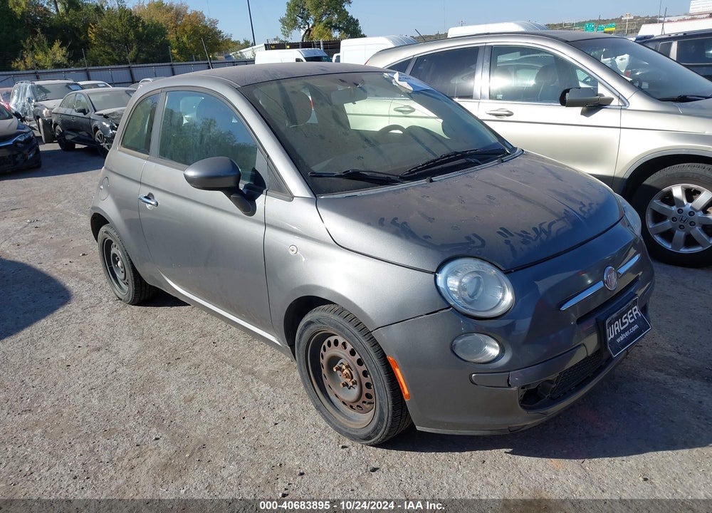 2012 FIAT 500 POP VIN: 3C3CFFAR5CT362249