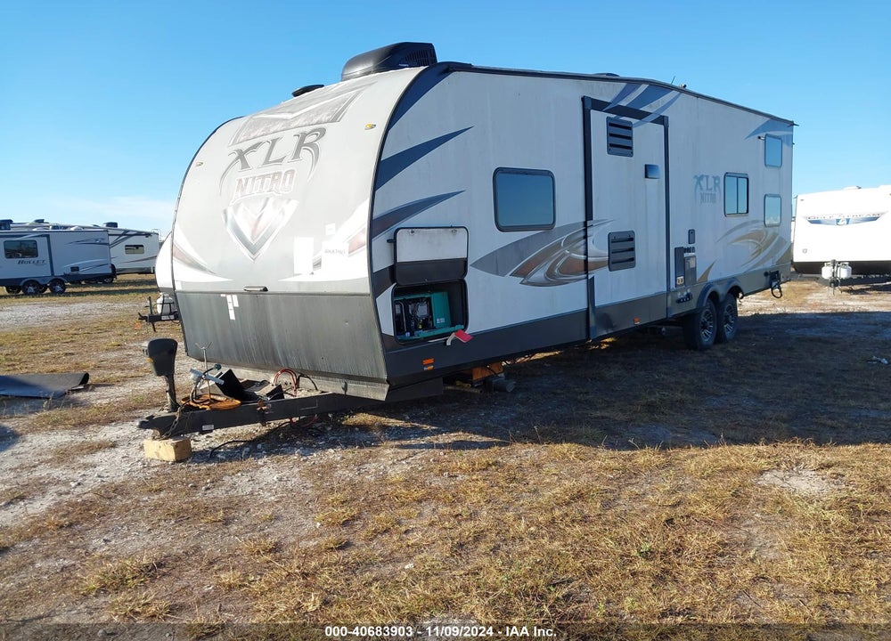 2017 FOREST RIVER XLR NITRO TRAVEL TRAILER VIN: 4X4TXLE21HF163716