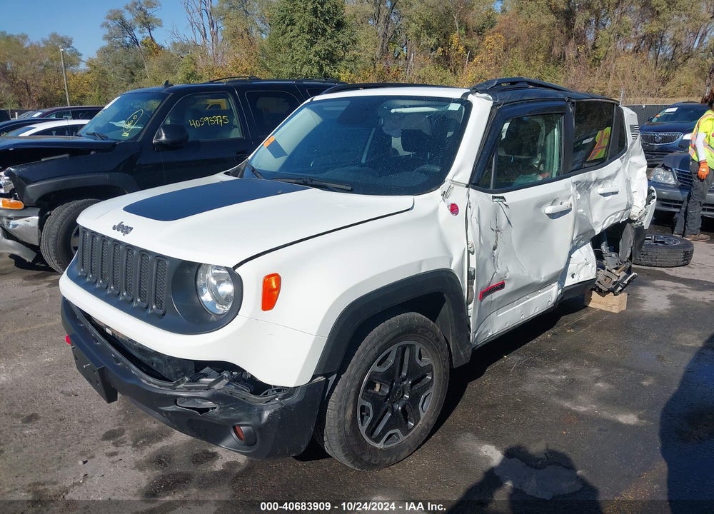2016 JEEP RENEGADE TRAILHAWK VIN: ZACCJBCT1GPE20253