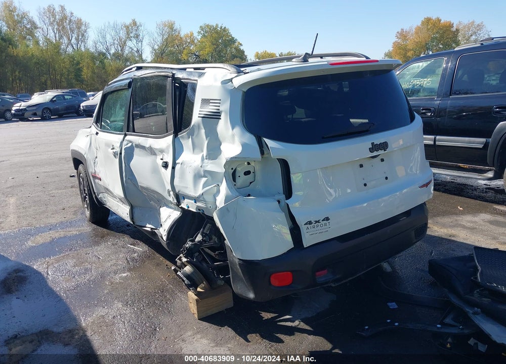 2016 JEEP RENEGADE TRAILHAWK VIN: ZACCJBCT1GPE20253