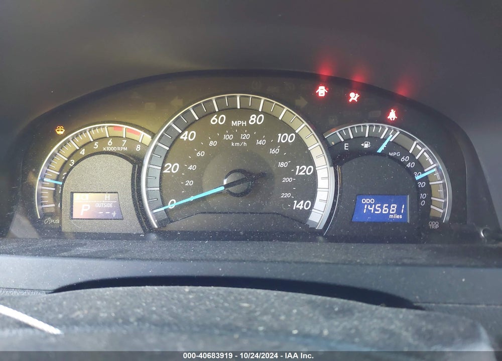 2013 TOYOTA CAMRY SE VIN: 4T1BF1FK5DU677822