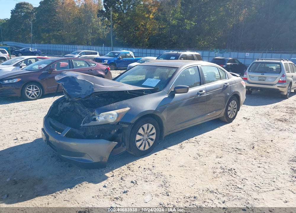 2010 HONDA ACCORD 2.4 LX VIN: 1HGCP2E35AA167054