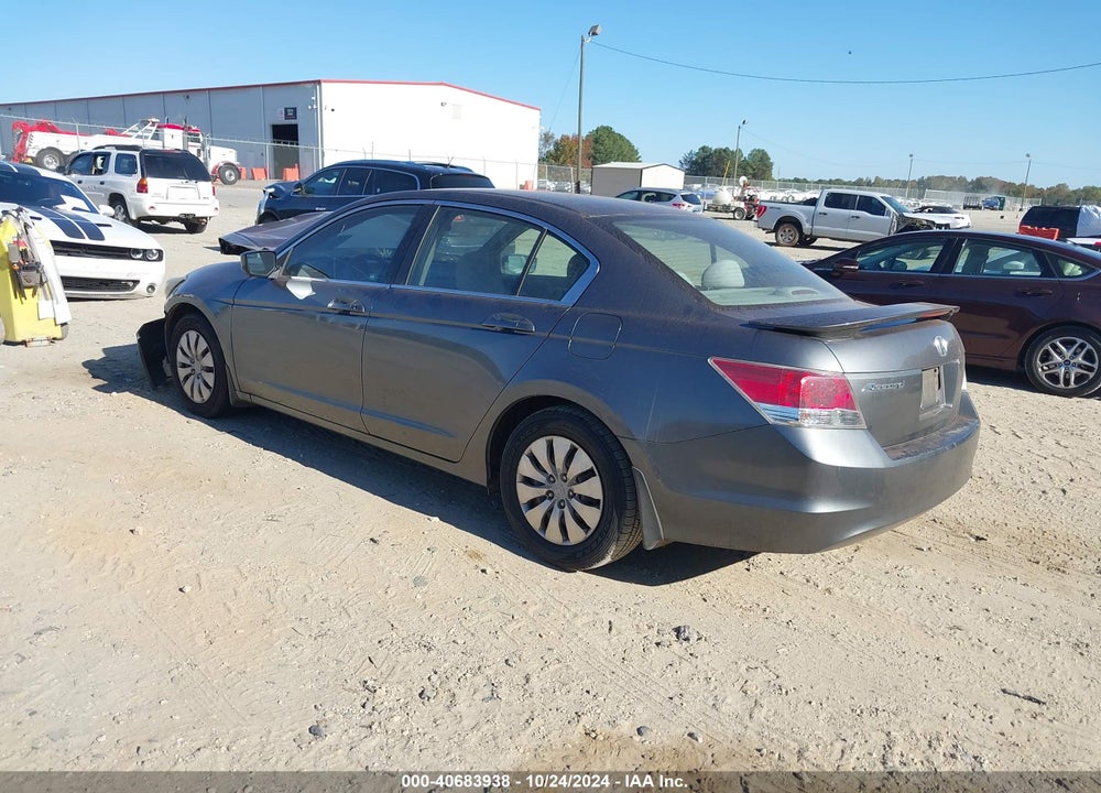 2010 HONDA ACCORD 2.4 LX VIN: 1HGCP2E35AA167054
