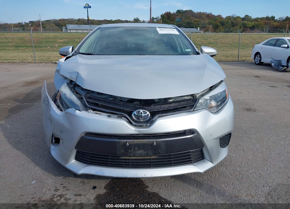 2016 TOYOTA COROLLA LE VIN: 2T1BURHE5GC555804