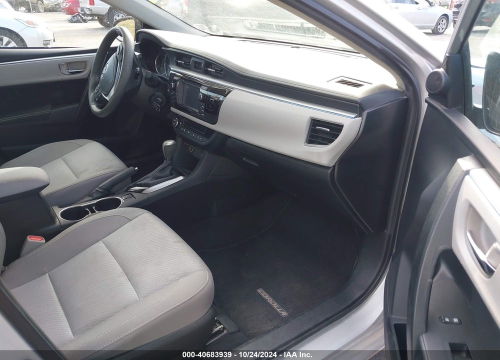 2016 TOYOTA COROLLA LE VIN: 2T1BURHE5GC555804