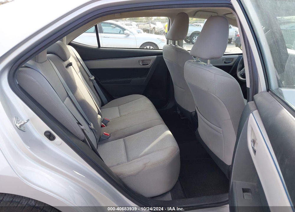 2016 TOYOTA COROLLA LE VIN: 2T1BURHE5GC555804