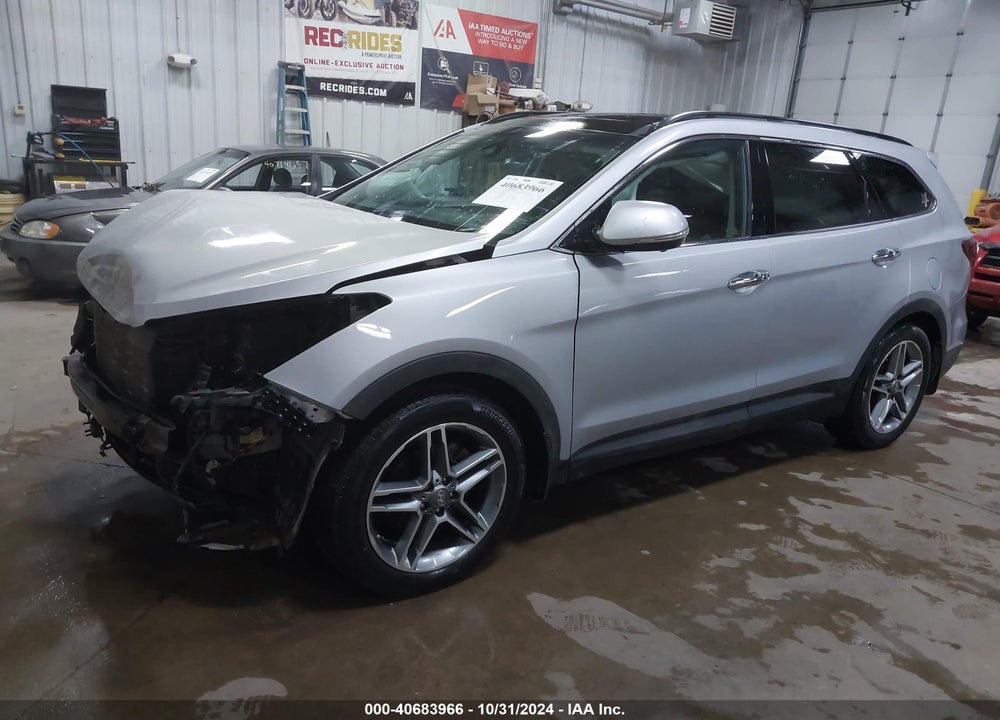 2017 HYUNDAI SANTA FE SE ULTIMATE VIN: KM8SRDHFXHU251669
