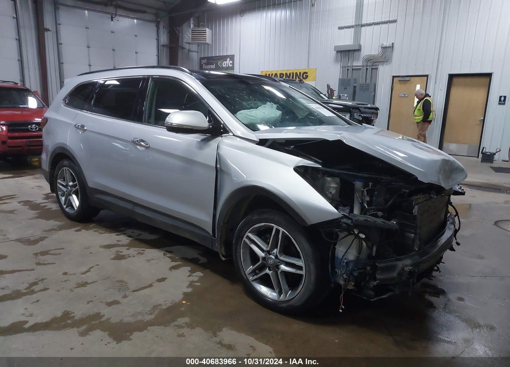2017 HYUNDAI SANTA FE SE ULTIMATE VIN: KM8SRDHFXHU251669