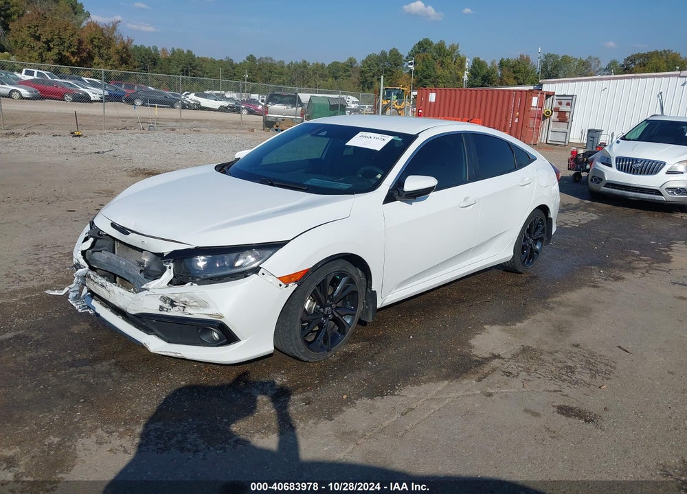 2019 HONDA CIVIC SPORT VIN: 2HGFC2E87KH556916