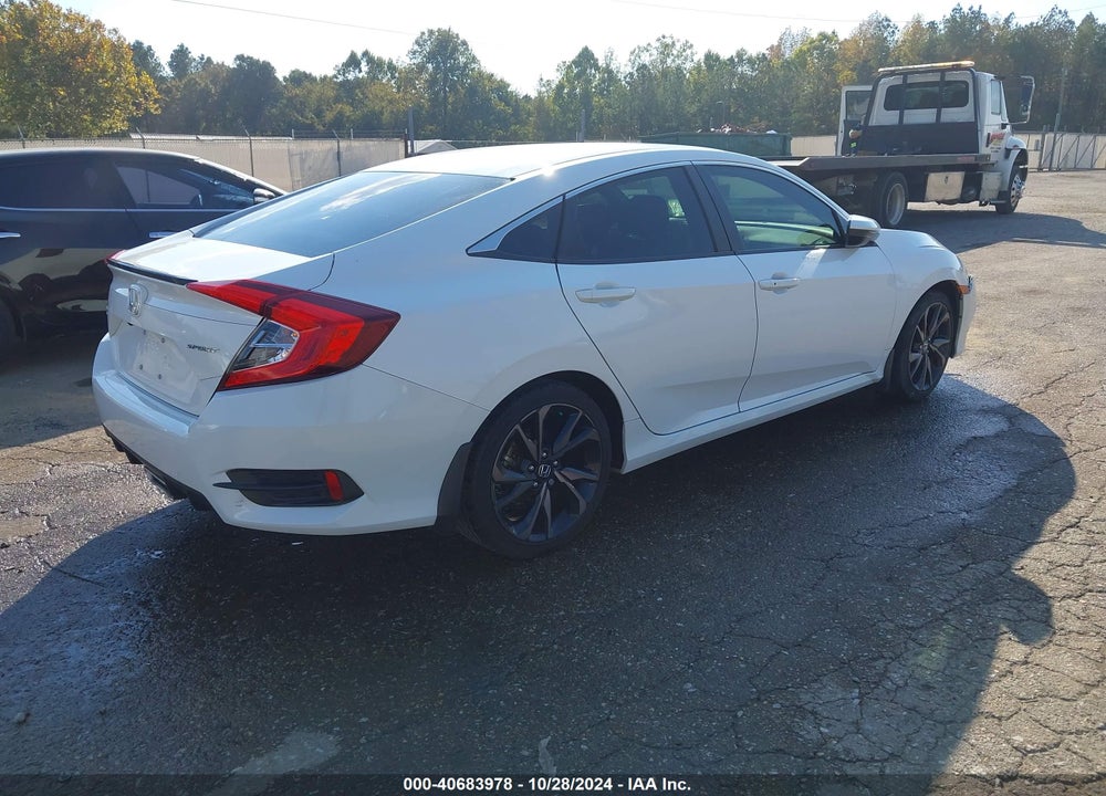 2019 HONDA CIVIC SPORT VIN: 2HGFC2E87KH556916