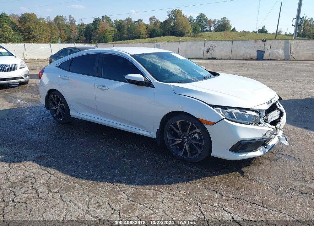 2019 HONDA CIVIC SPORT VIN: 2HGFC2E87KH556916
