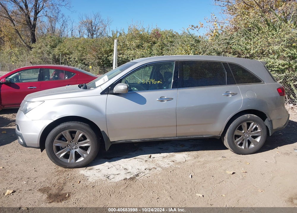 2010 ACURA MDX ADVANCE PACKAGE VIN: 2HNYD2H73AH507941