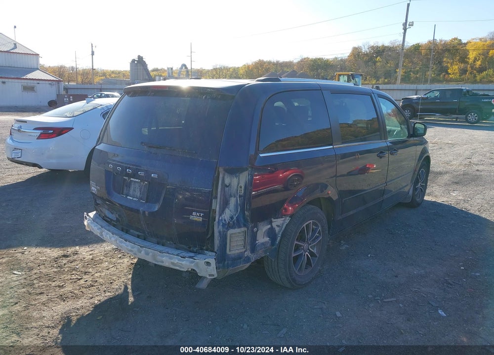 2017 DODGE GRAND CARAVAN SXT VIN: 2C4RDGCG8HR749966